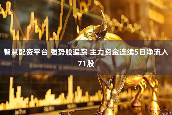 智慧配资平台 强势股追踪 主力资金连续5日净流入71股